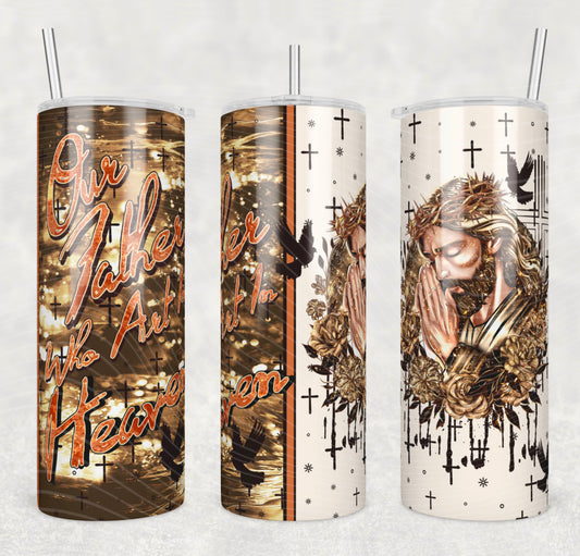 Jesus 20oz Skinny Tumbler