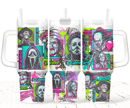 Squad_Horror 40oz Tumbler