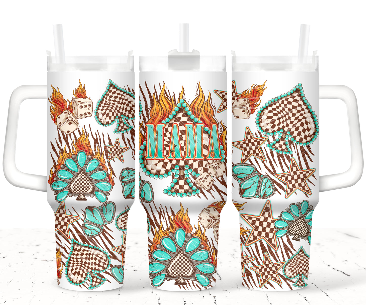 Mama_Spades 40oz Tumbler
