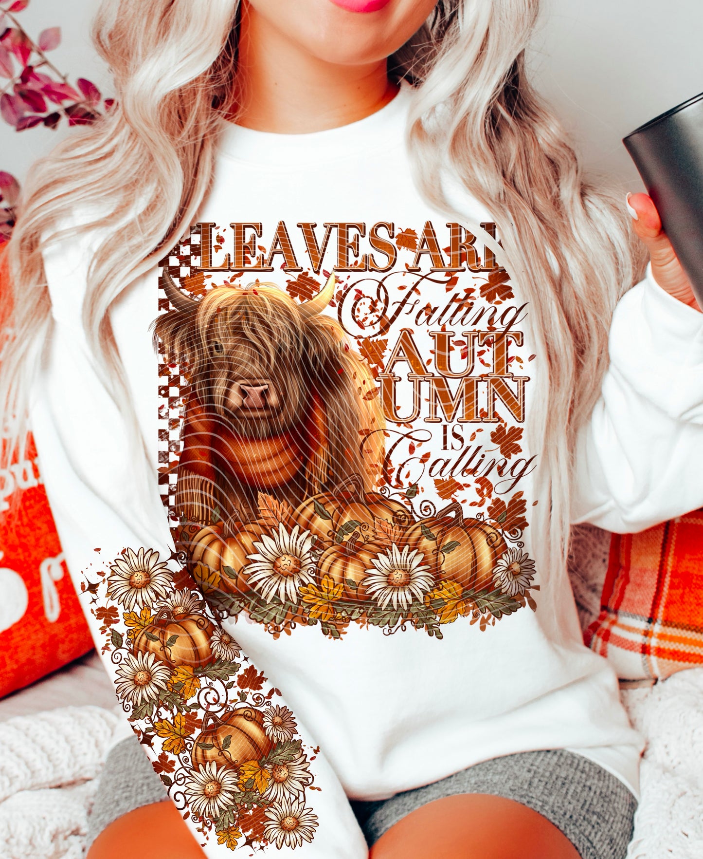 Autumn Is Calling_Highland Cow