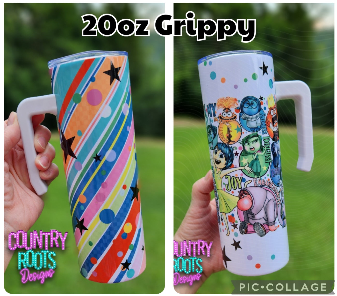 Emotions 20oz Skinny Tumbler