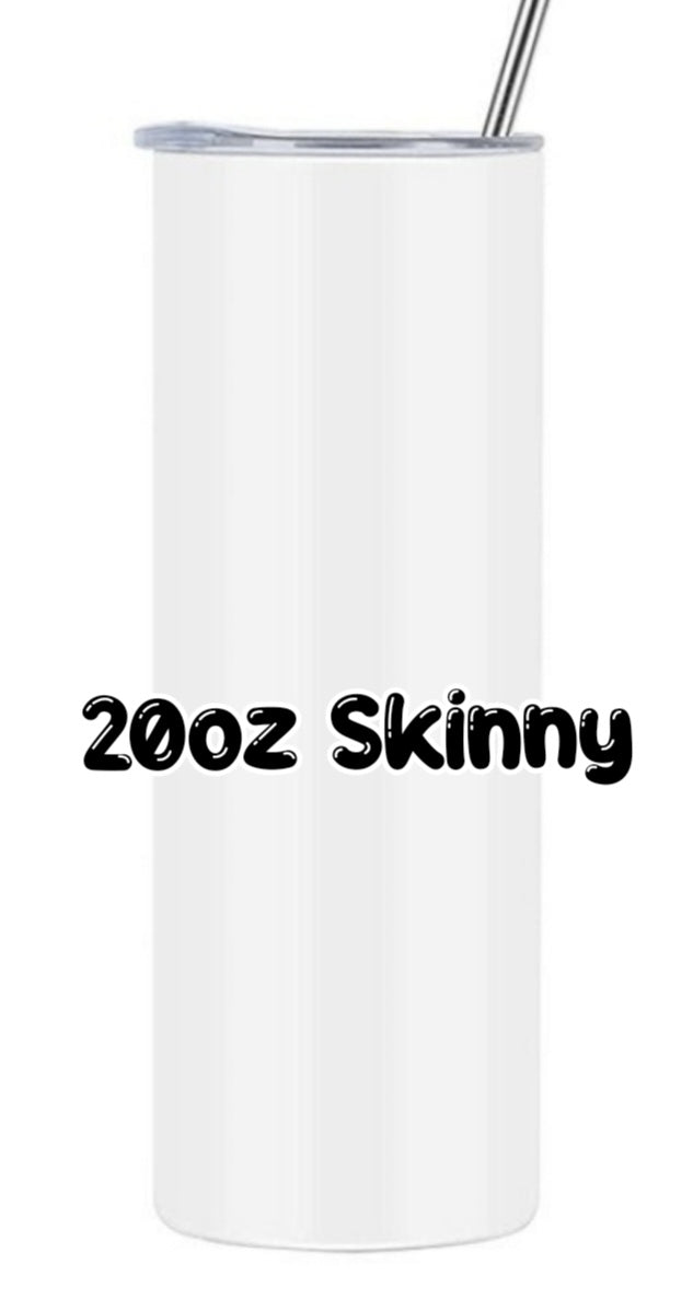 Charlie_Christmas 20oz Skinny Tumbler