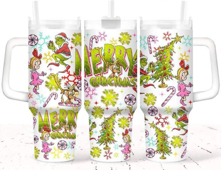 Merry Grinchmas 2_ 40oz Tumbler