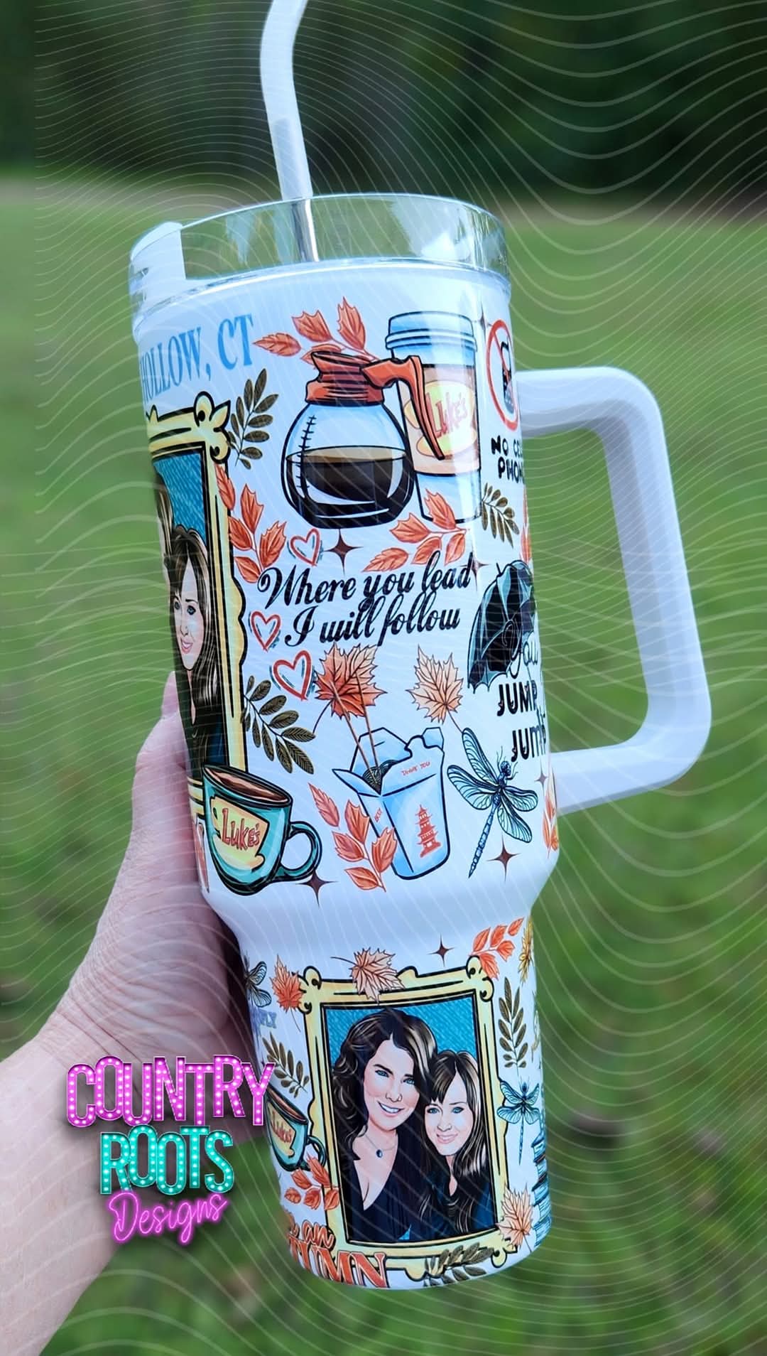 RTS Lukes 40oz Tumbler---Flawed