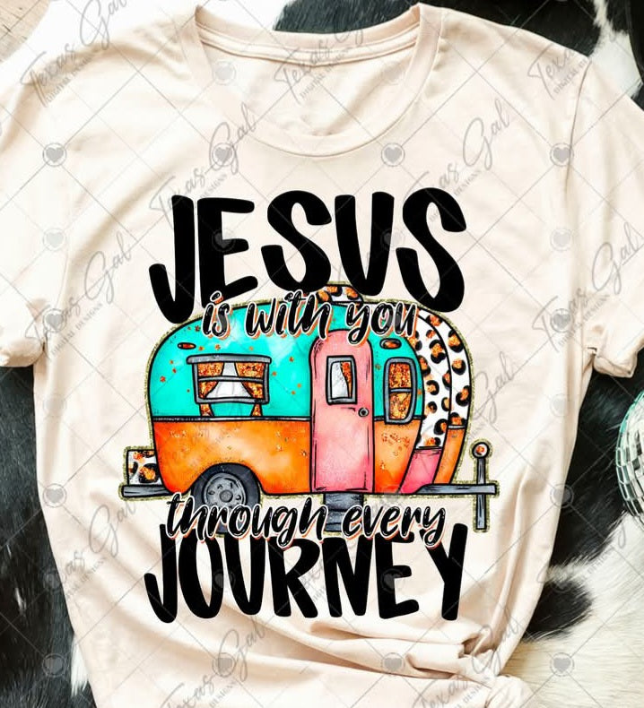 Jesus Is With You Through Every Journey