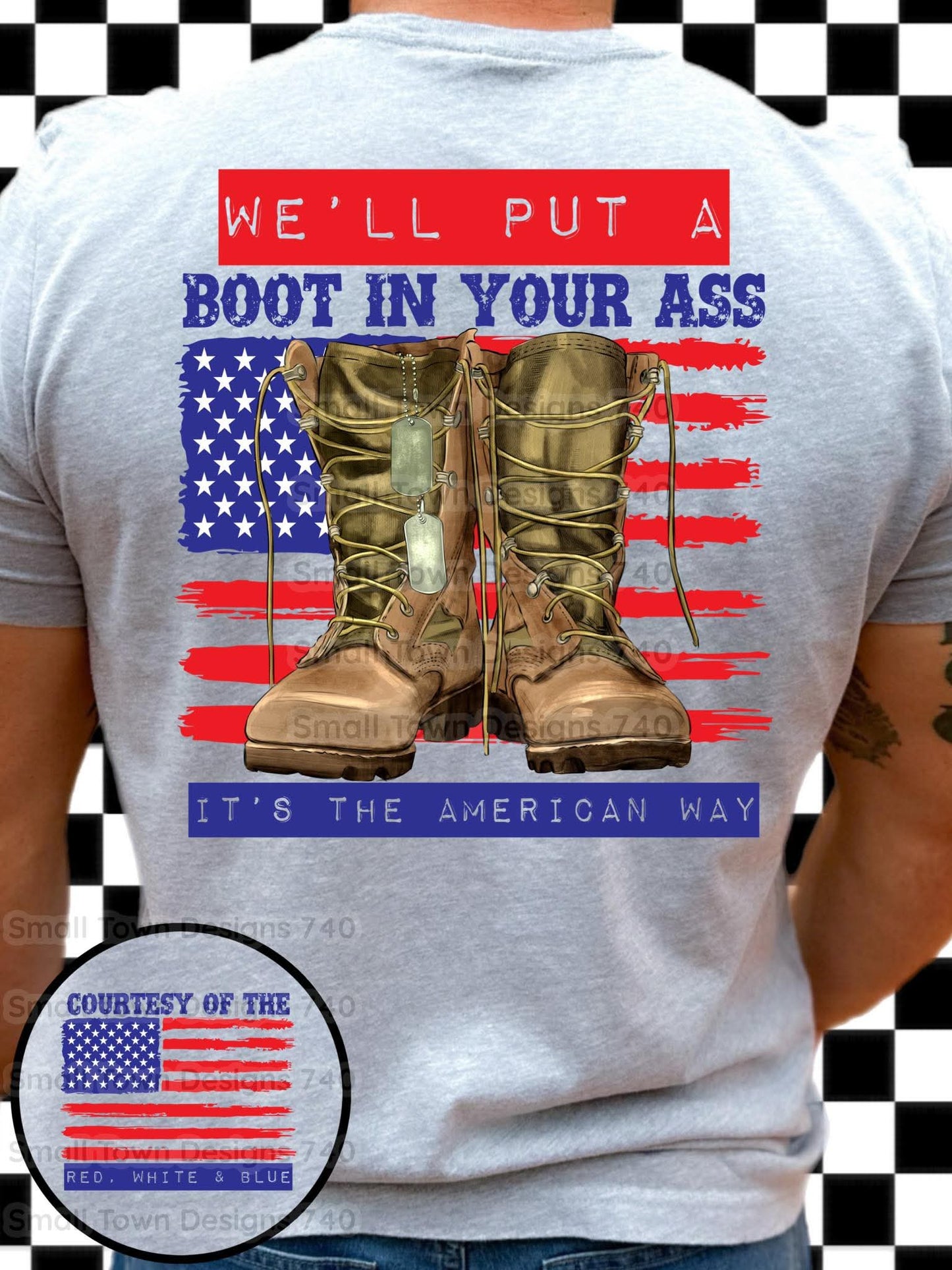 Courtesy Of The Red White & Blue