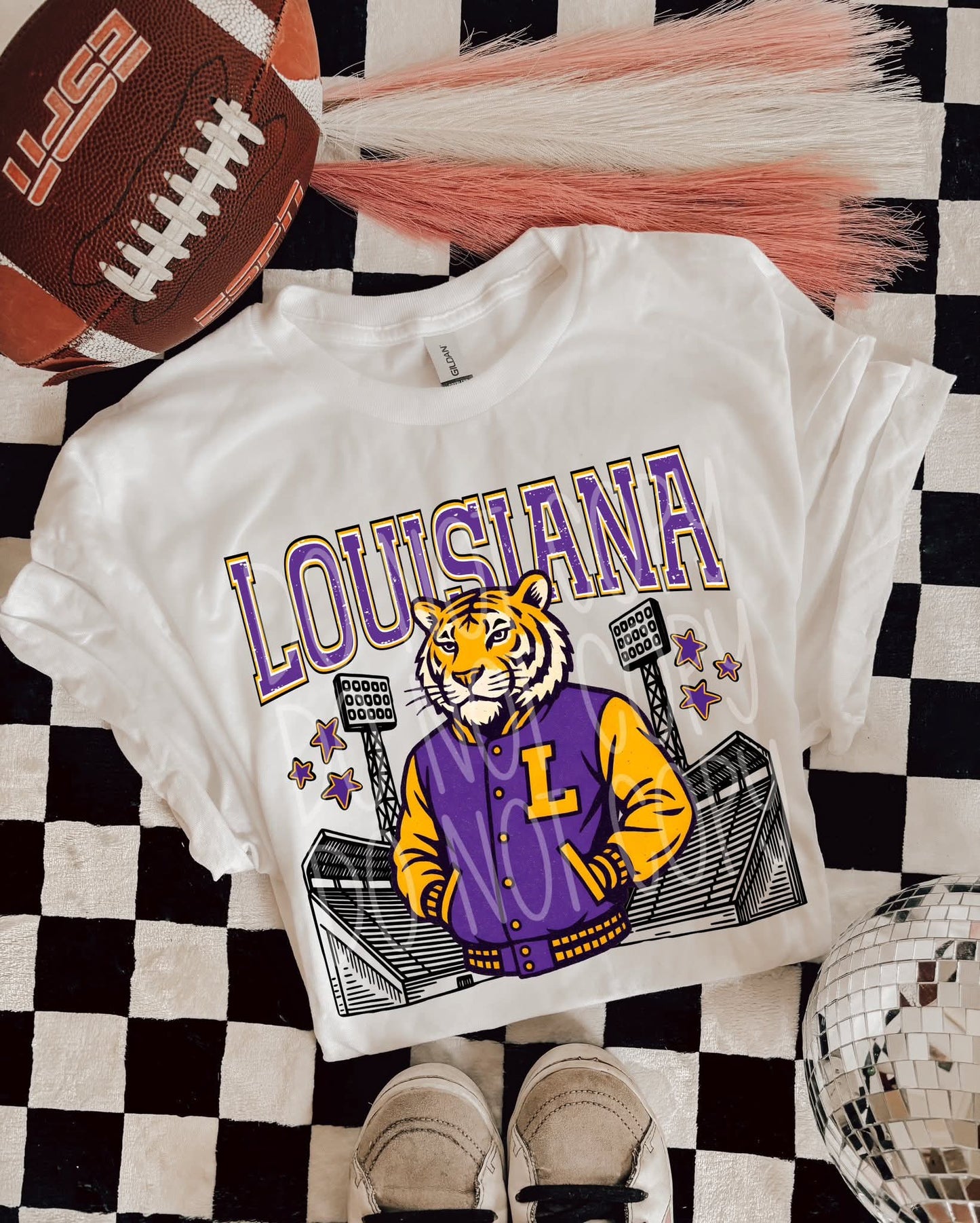 Louisiana Letter_man tee
