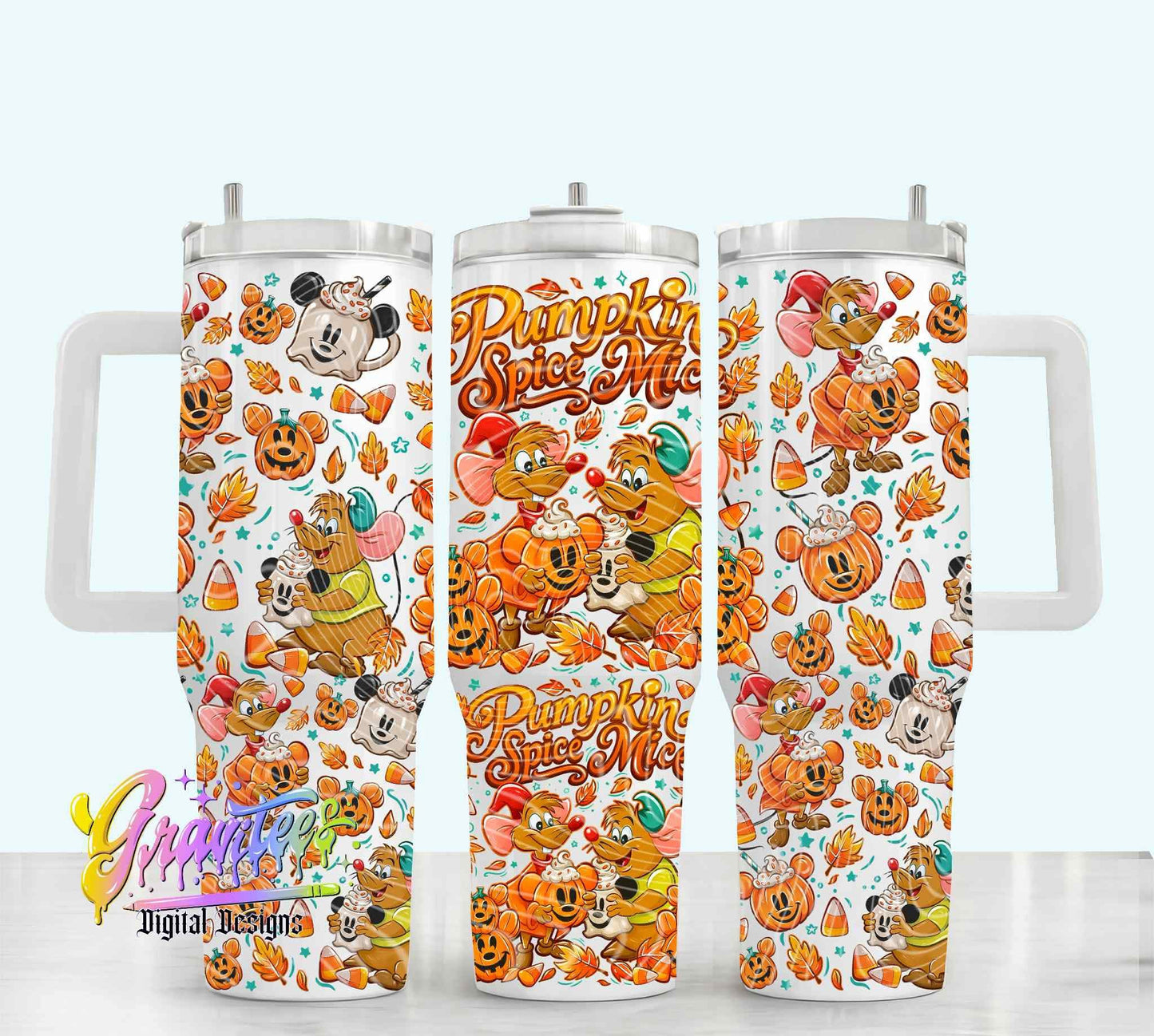 Pumpkin Spice Mice 40oz Tumbler