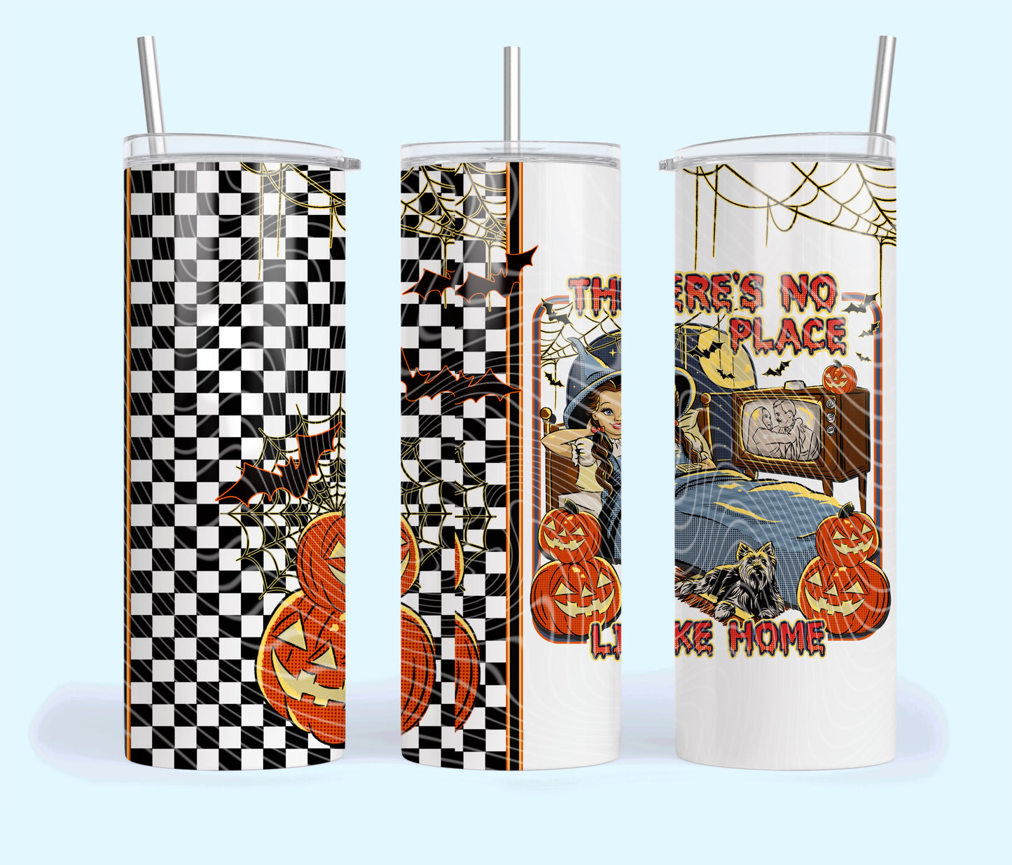 There's No Place Like Home 20oz Skinny Tumbler