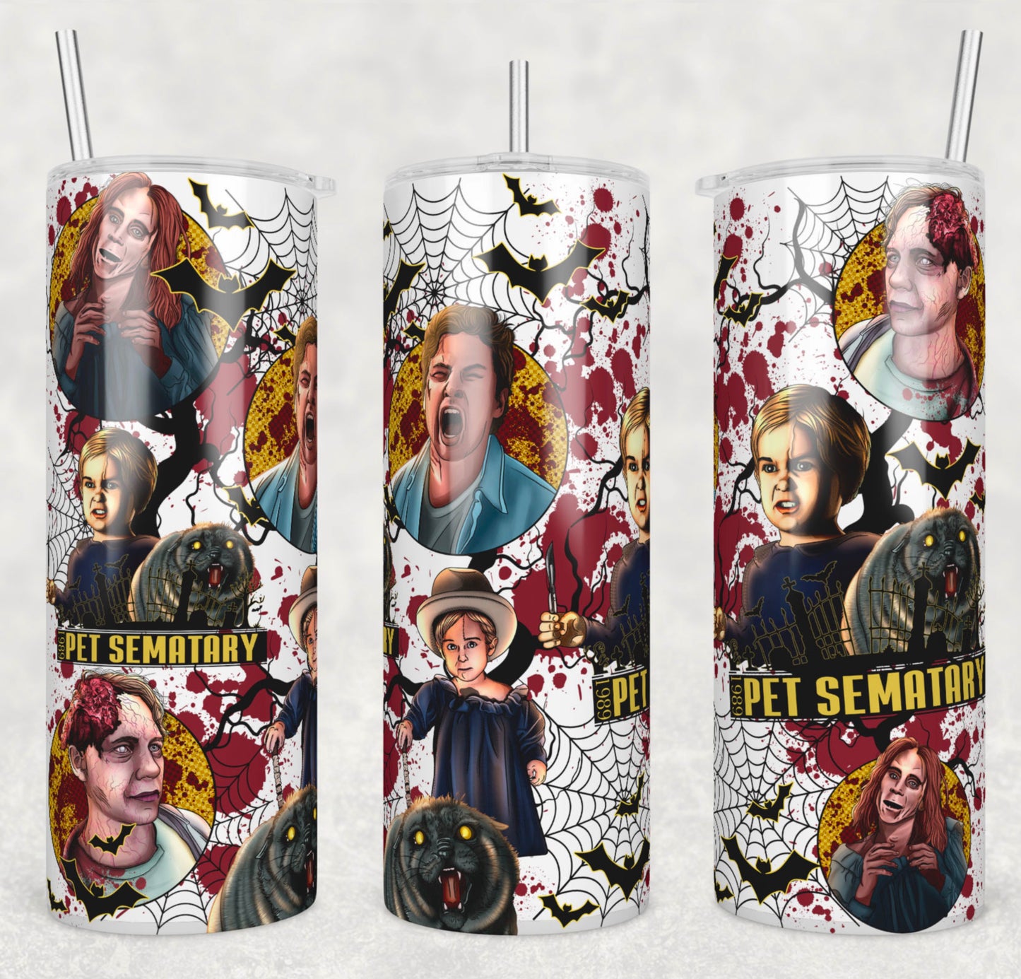 Pet Sematary 20oz Skinny Tumbler