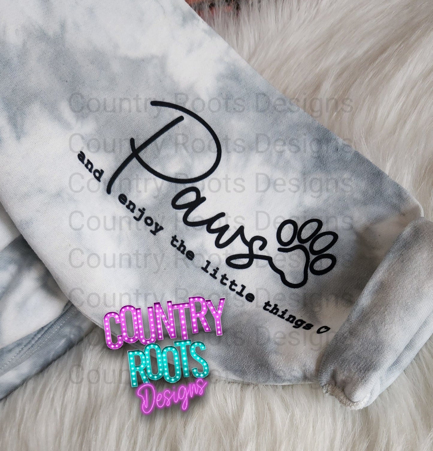 RTS Paws And Enjoy The Little Things (XL)