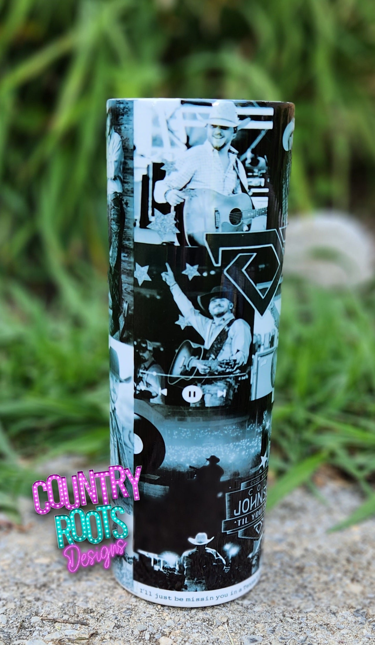 Cody Johnson 20oz Skinny Tumbler