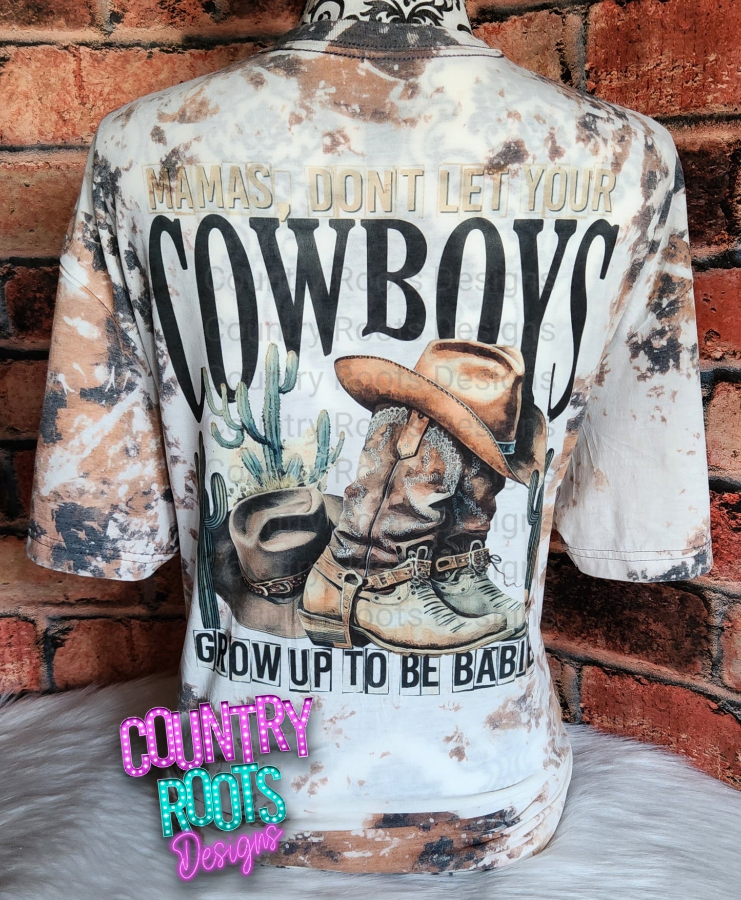 RTS Mamas Don't Let Your Cowboys Grow Up To Be Babies