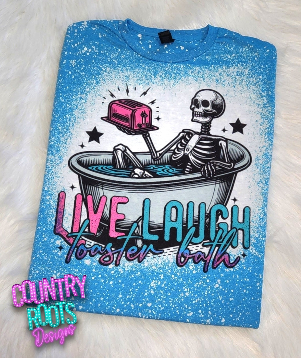 Live Laugh Toaster Bath