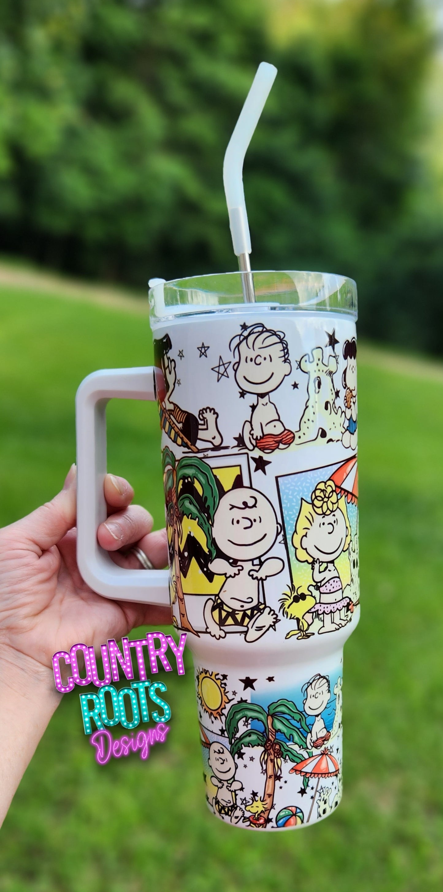 C. Brown Summertime 40oz Tumbler