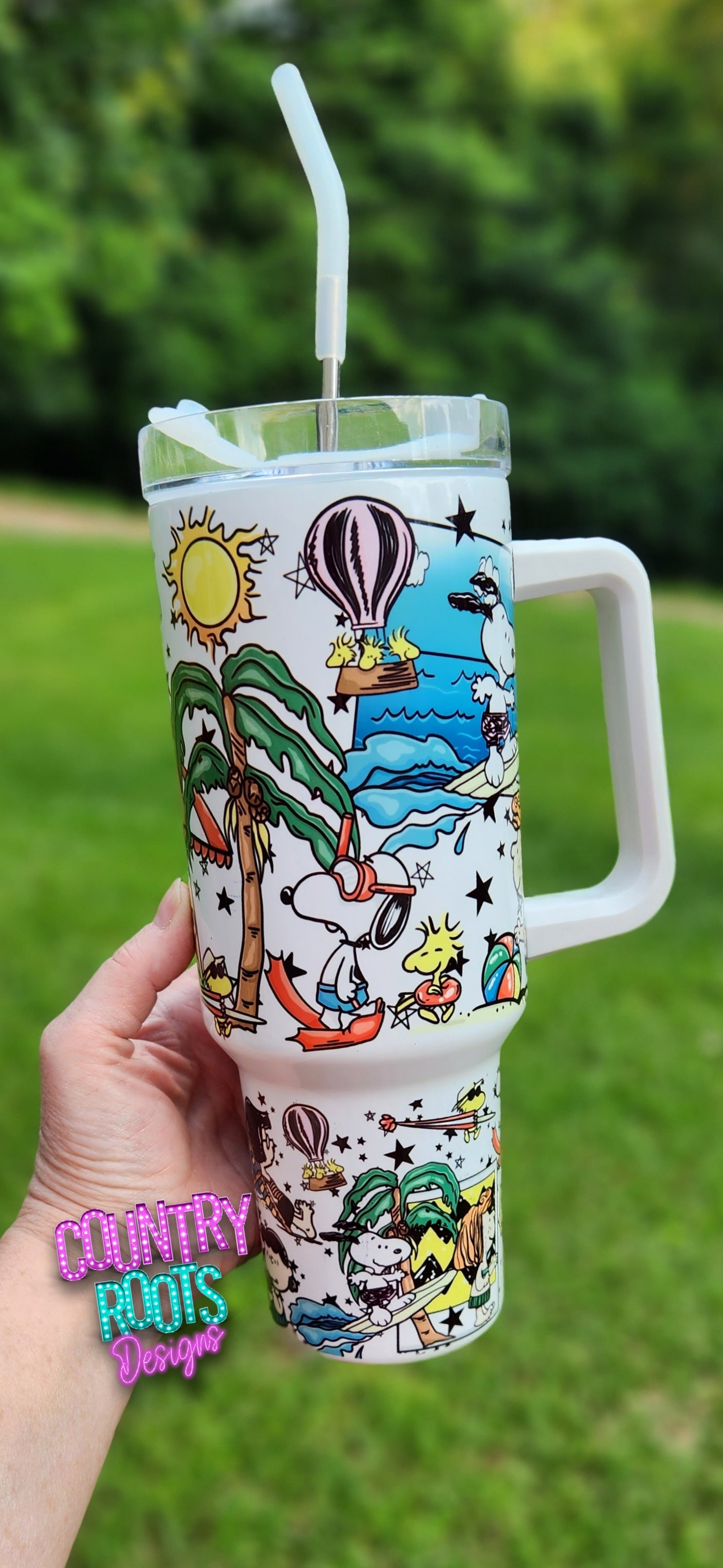 C. Brown Summertime 40oz Tumbler