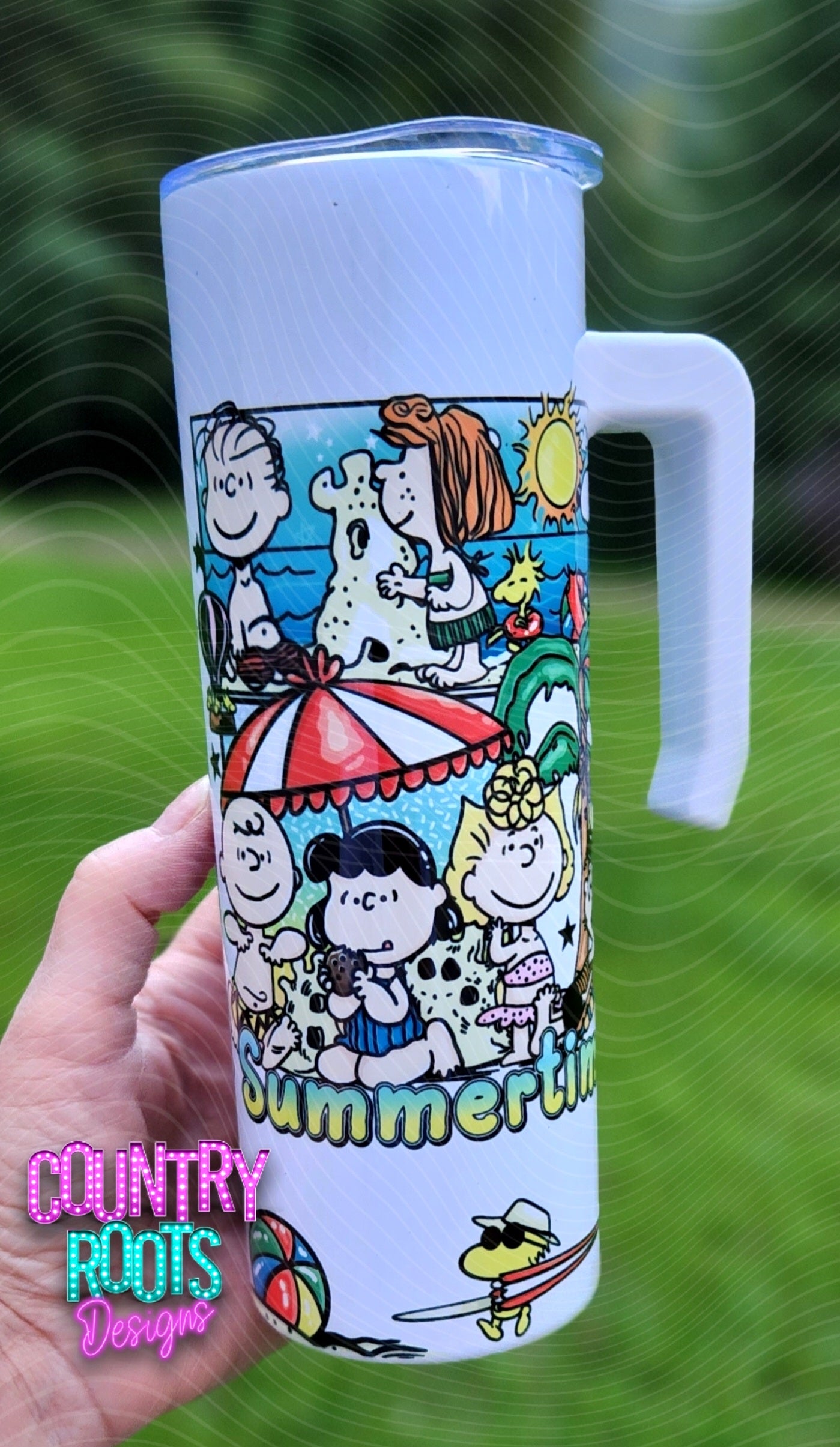 Charlie Summertime_ 20oz Skinny Tumbler