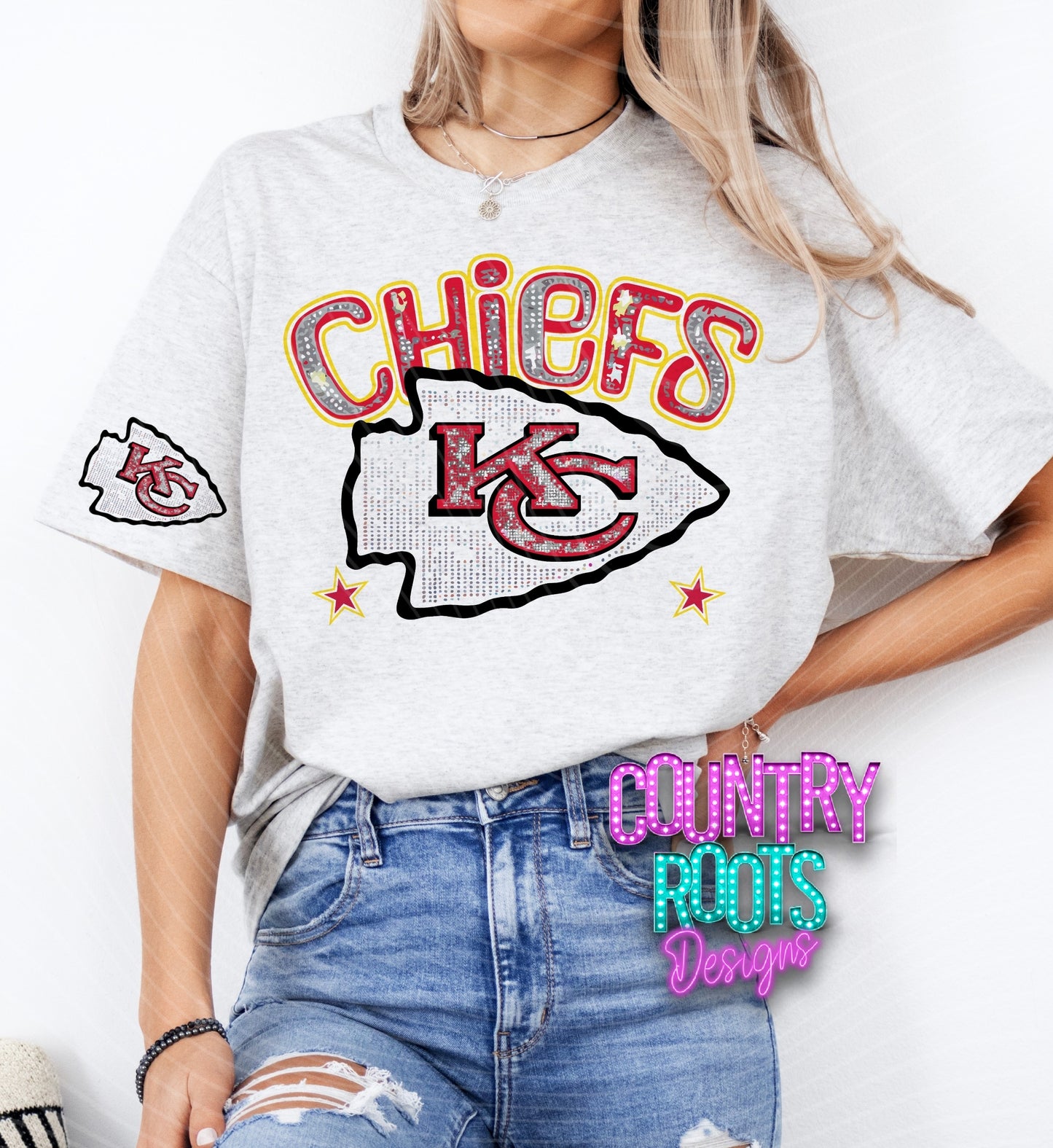 Faux Glitter Football (6 teams available)