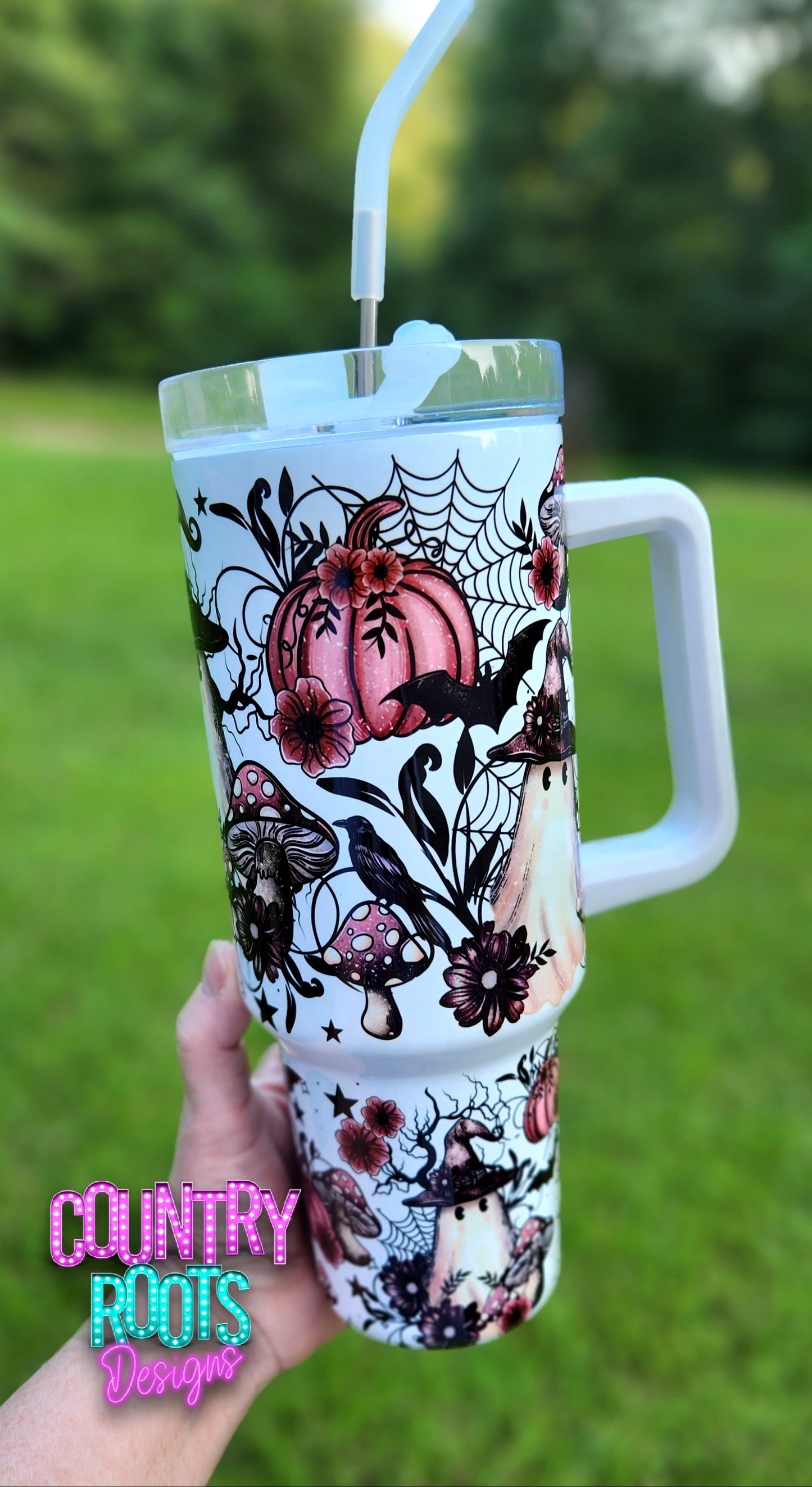 Little Witchy Ghost 40oz Tumbler