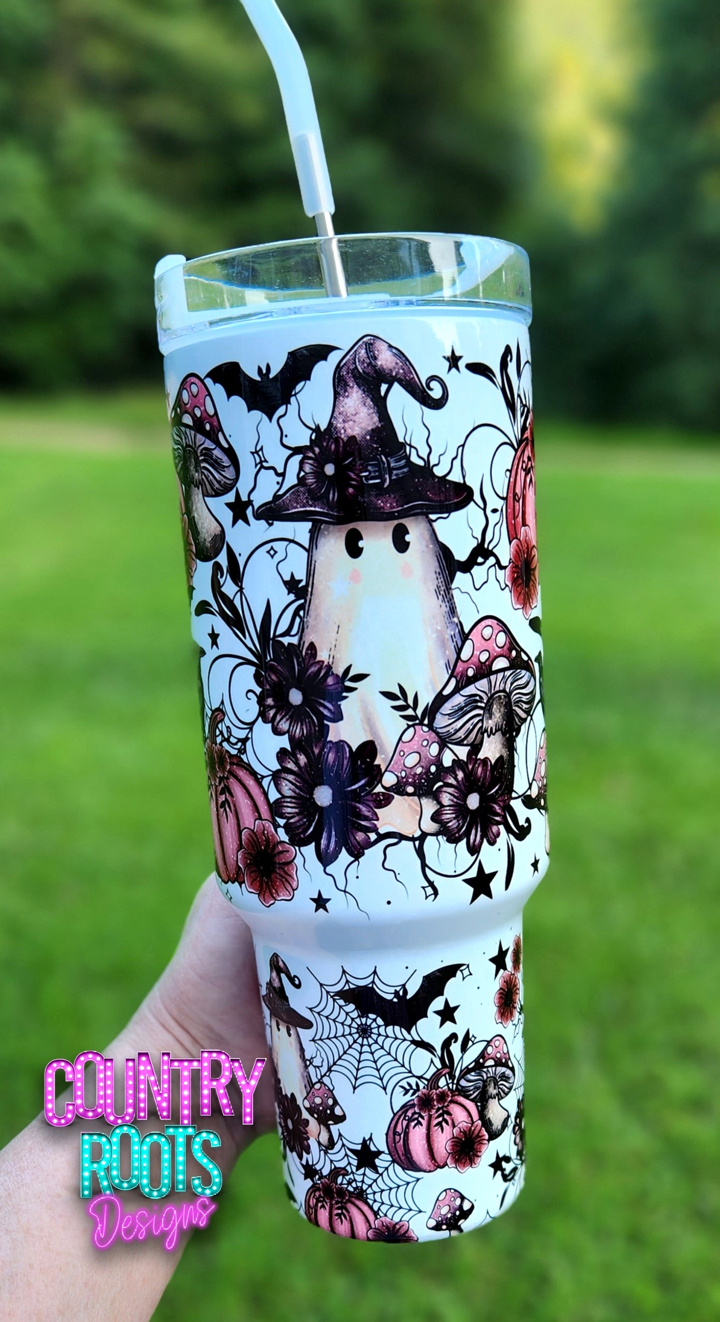 Little Witchy Ghost 40oz Tumbler