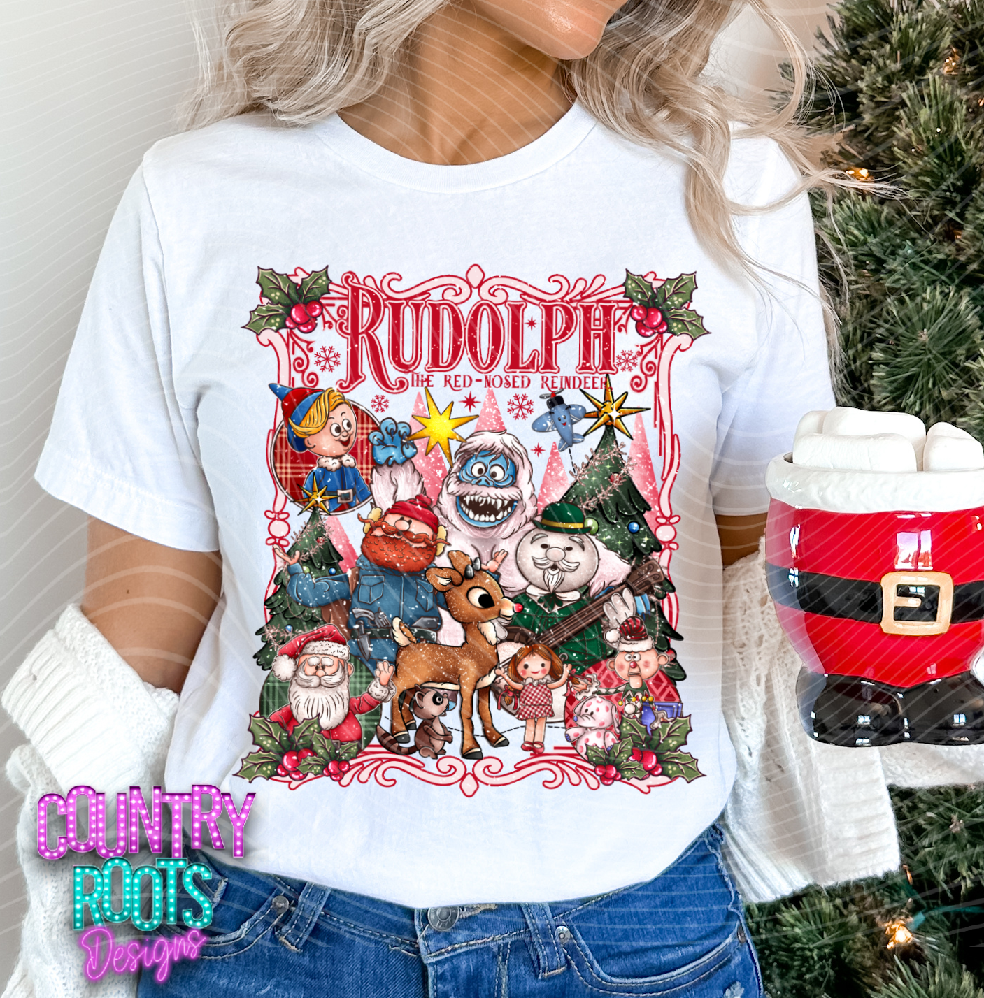 Rudolph Reindeer Tee (Version 1)