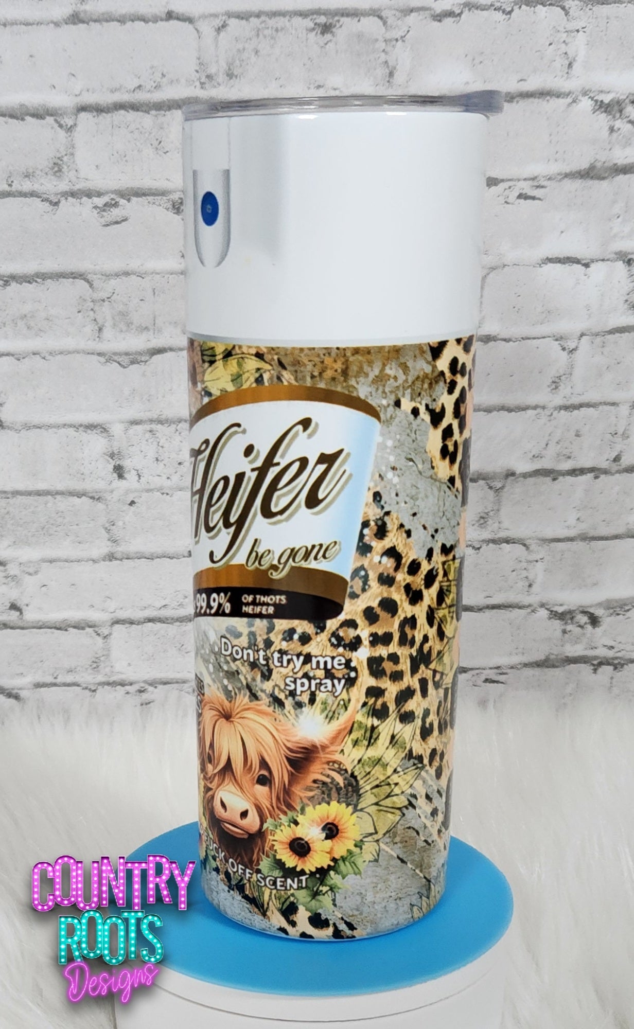 Heifer Be Gone 20oz Skinny Tumbler