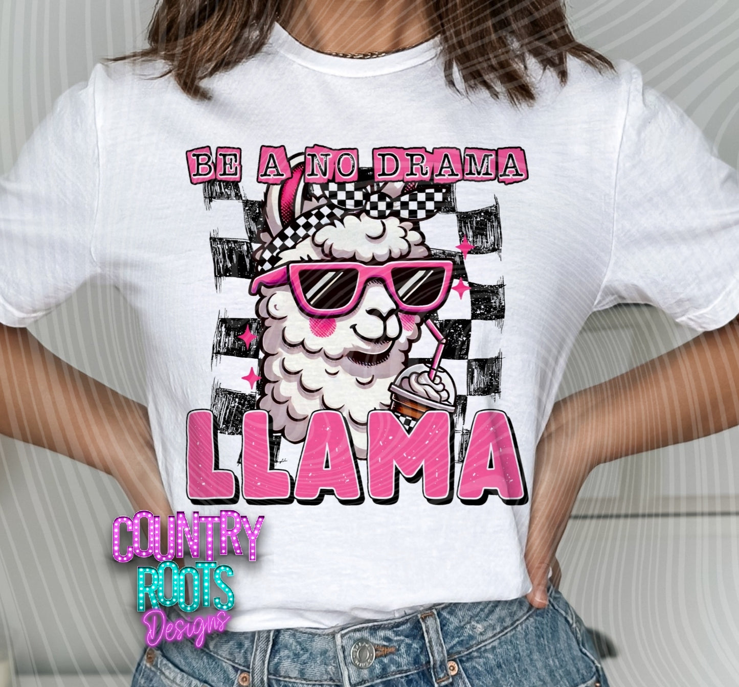 Be A No Drama Llama Tee