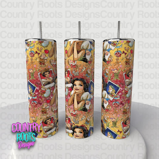 Snow W 20oz Skinny Tumbler