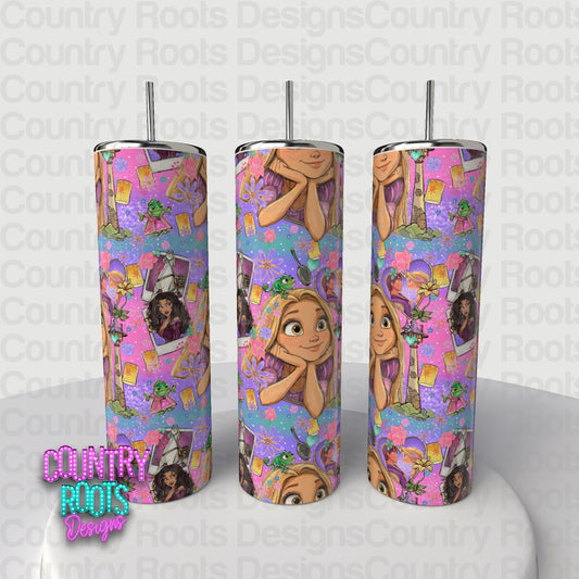 Rapun_Zel 20oz Skinny Tumbler