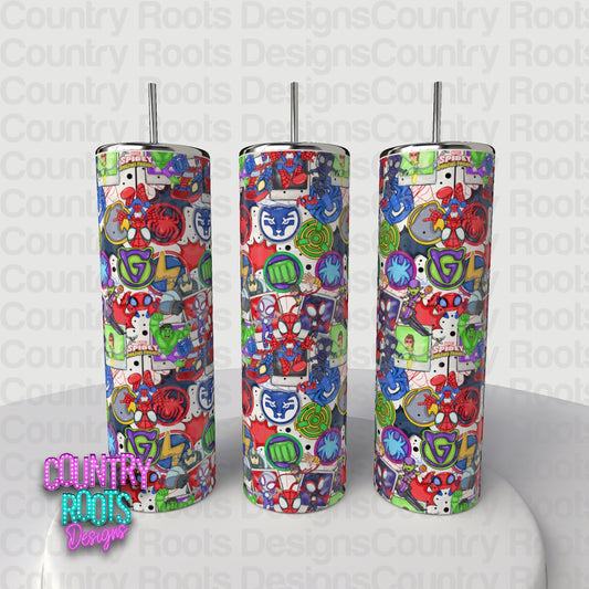 Spidey 20oz Skinny Tumbler