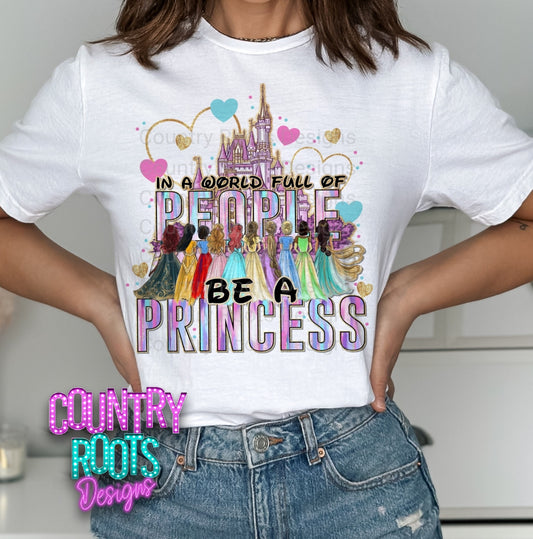 In A World Full Of People Tee