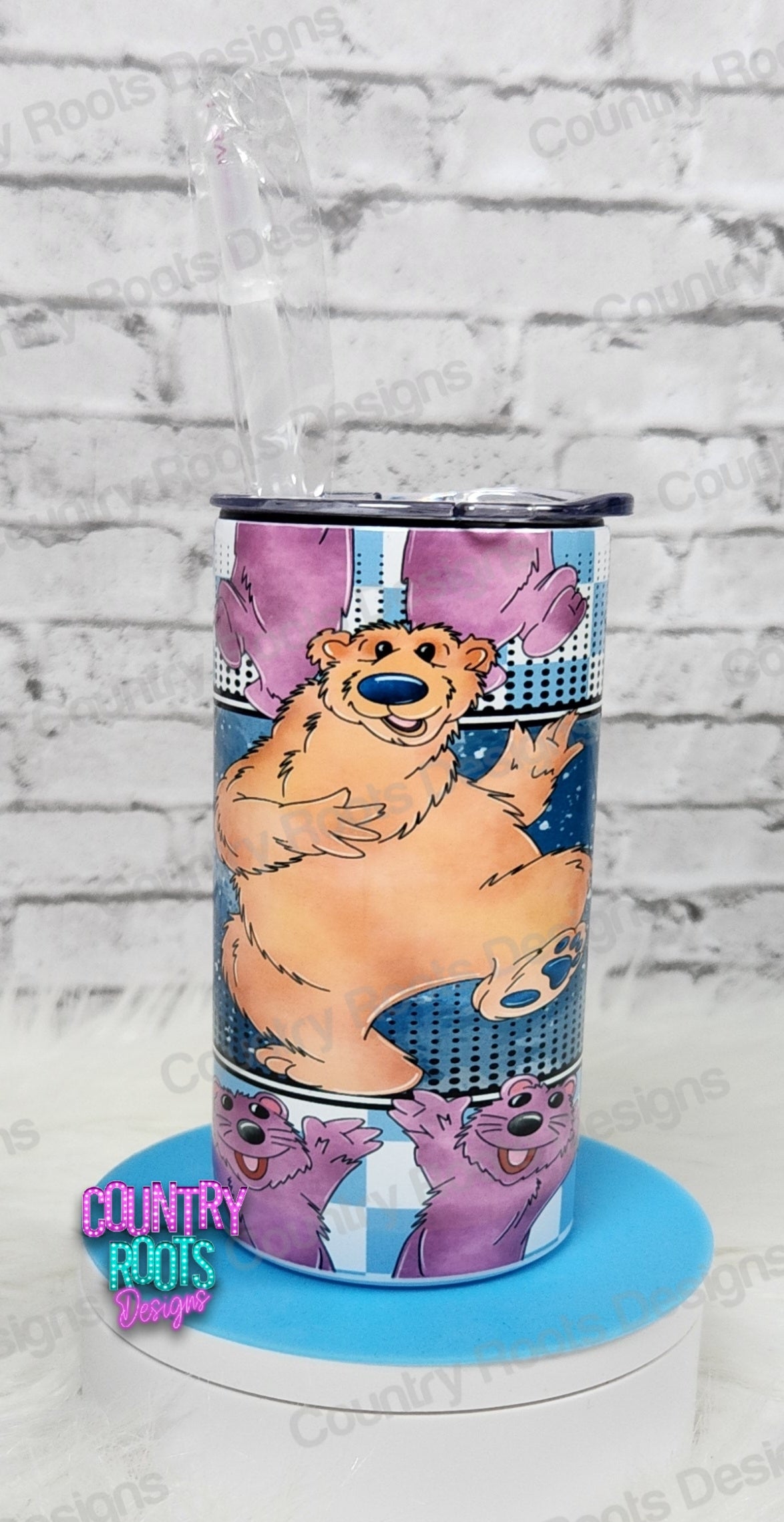 Bear 12oz. Sippy Cup Tumbler