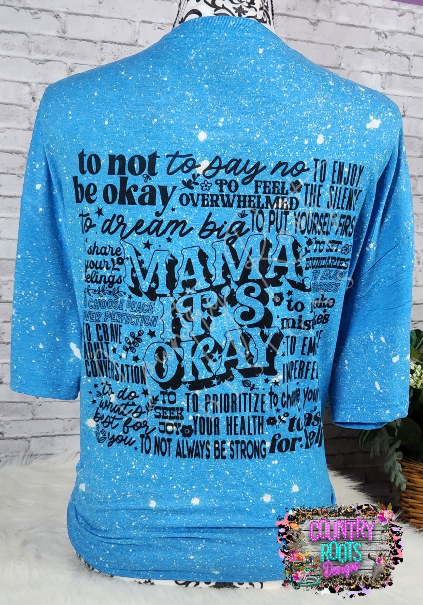 Mama It's Okay--FRONT & BACK