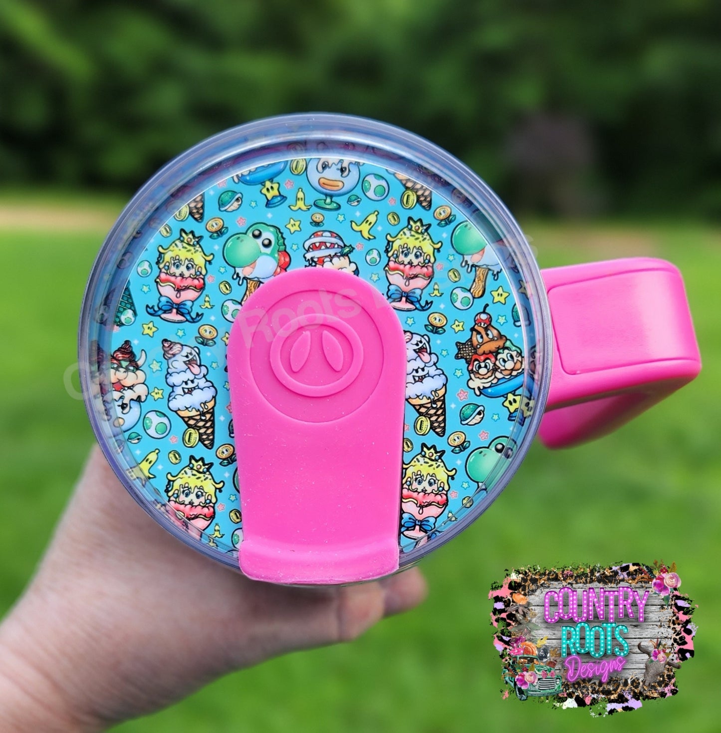 Mario Ice Cream 20oz Grippy Tumbler