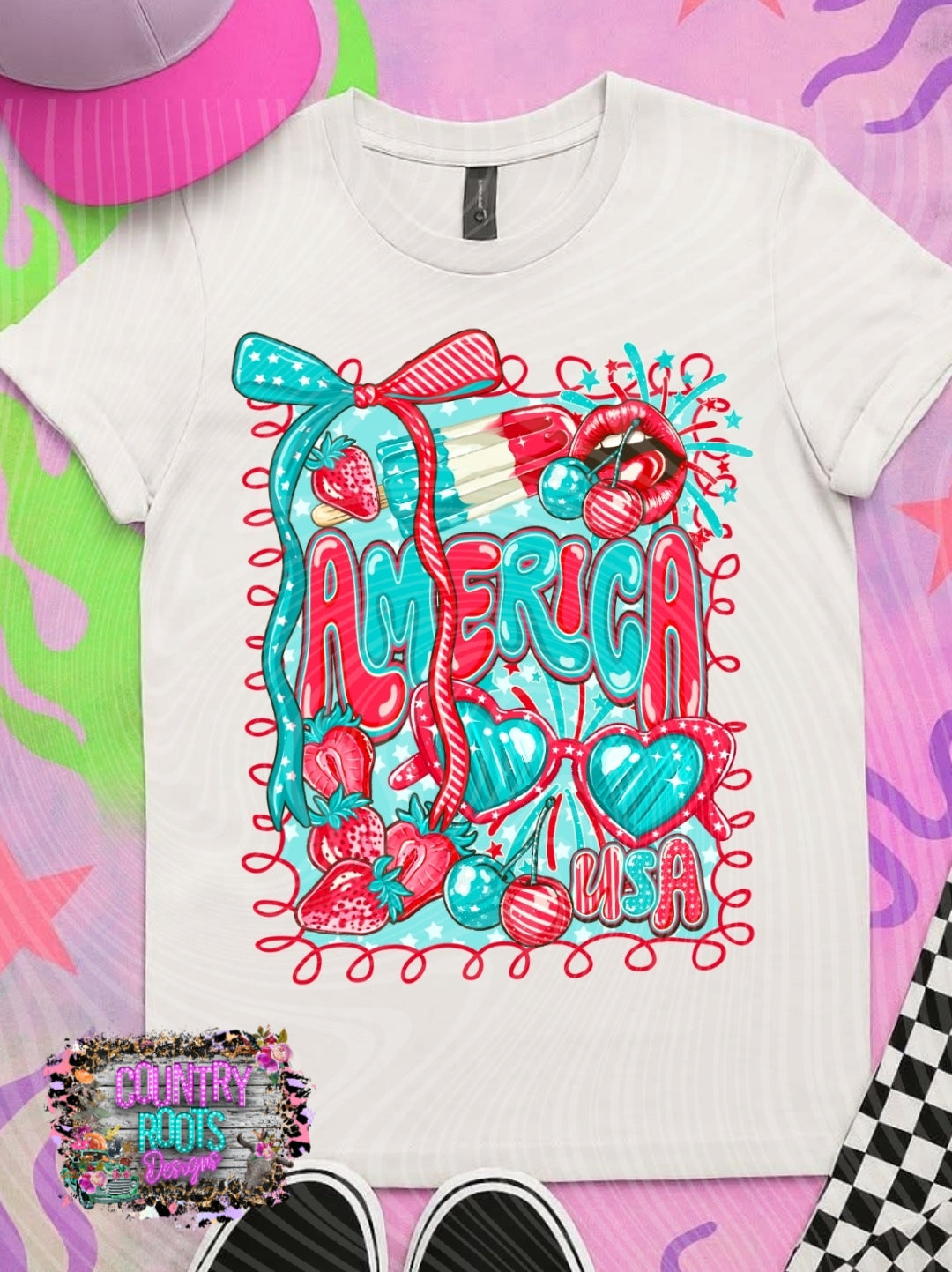 America USA Tee