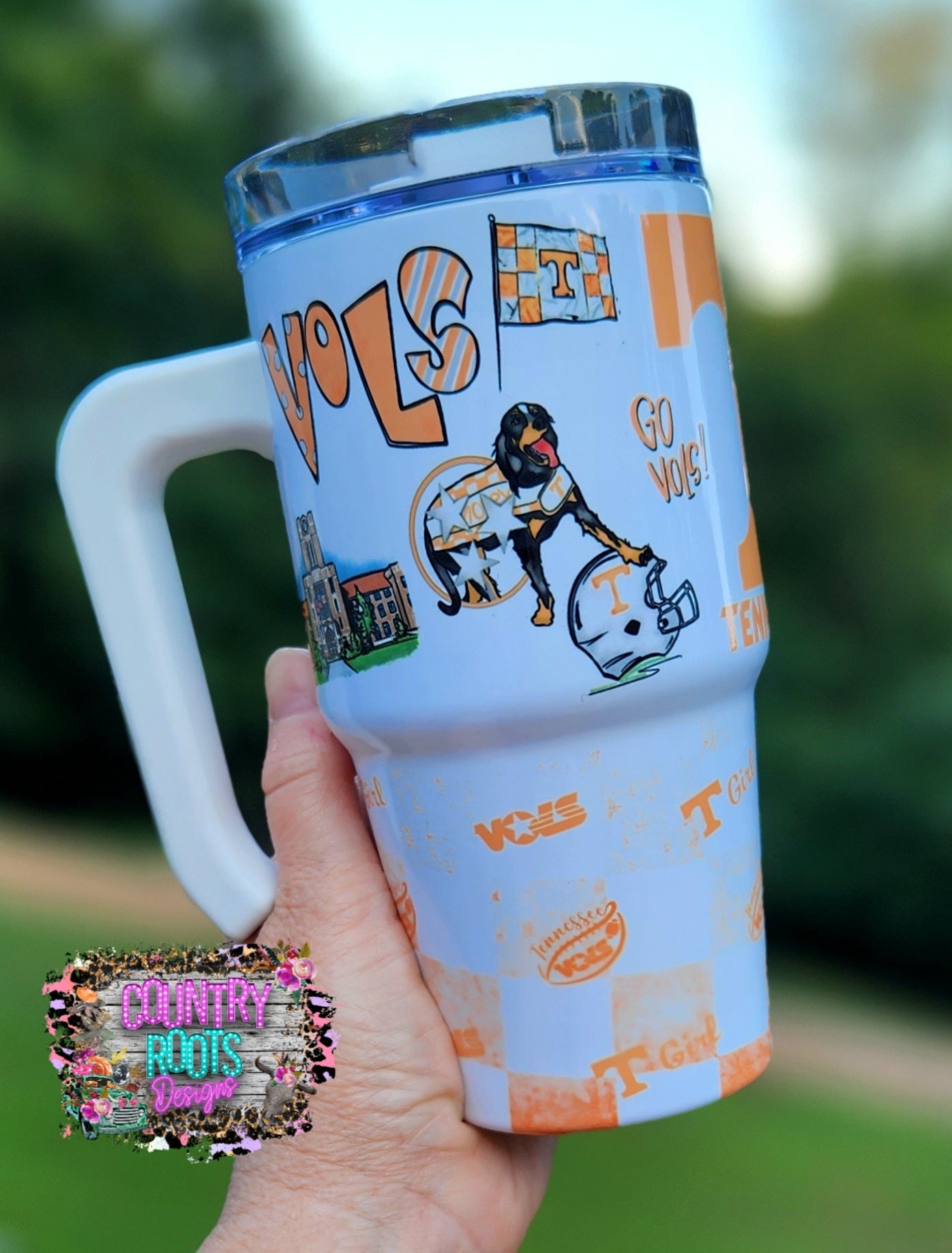 Rocky_Top_TN 20oz Grippy Tumbler