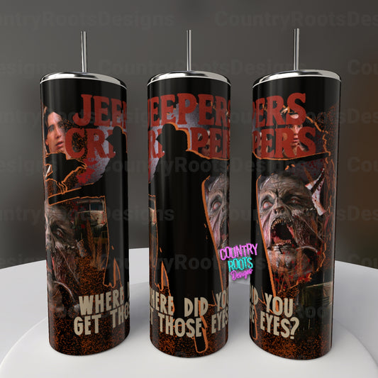 Jeepers_ 20oz Skinny Tumbler
