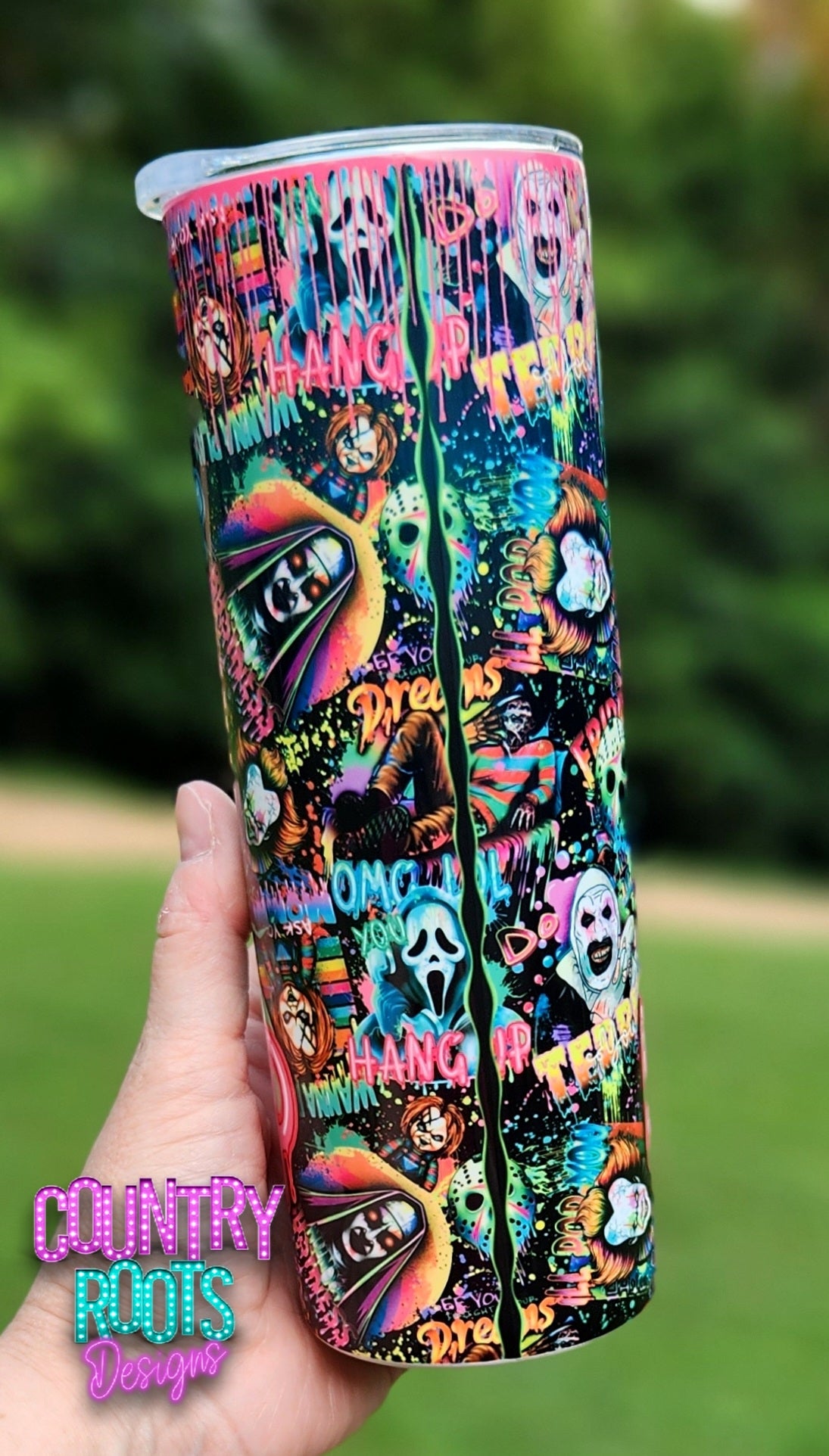 OMG LOL YOU HANG UP 20oz Skinny Tumbler