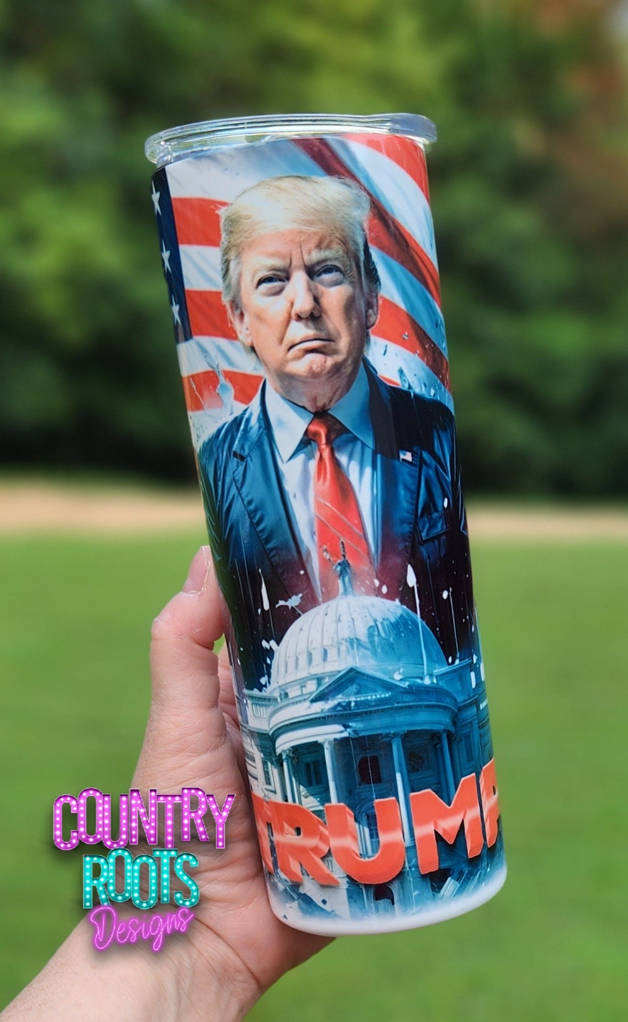Trump 20oz Skinny Tumbler