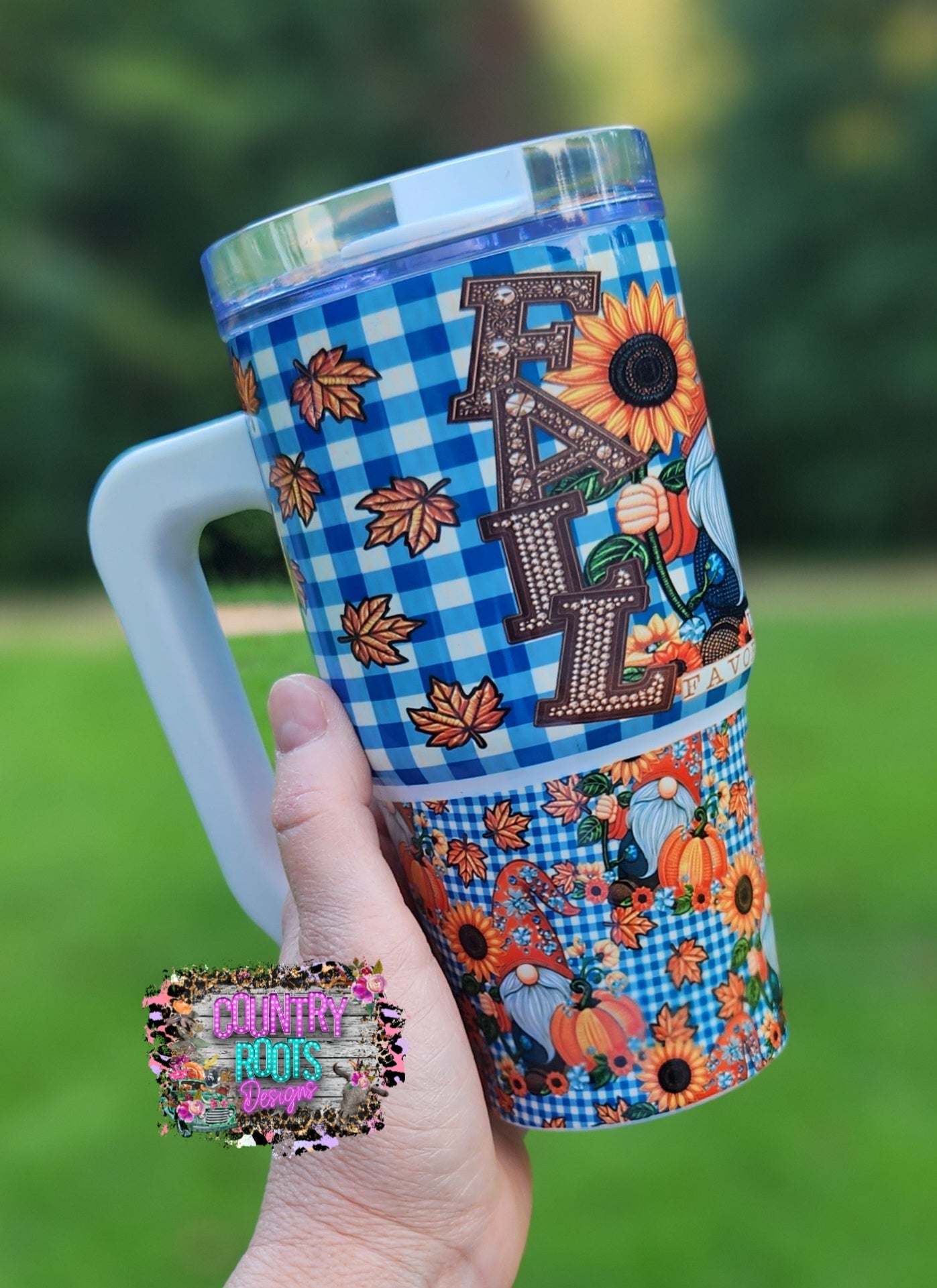Gnome Fall 20oz Grippy Tumbler
