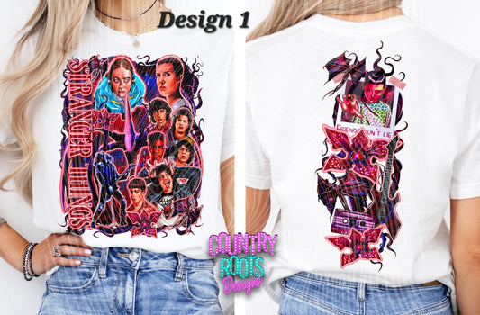 Stranger_ Tee 2 Front & Back