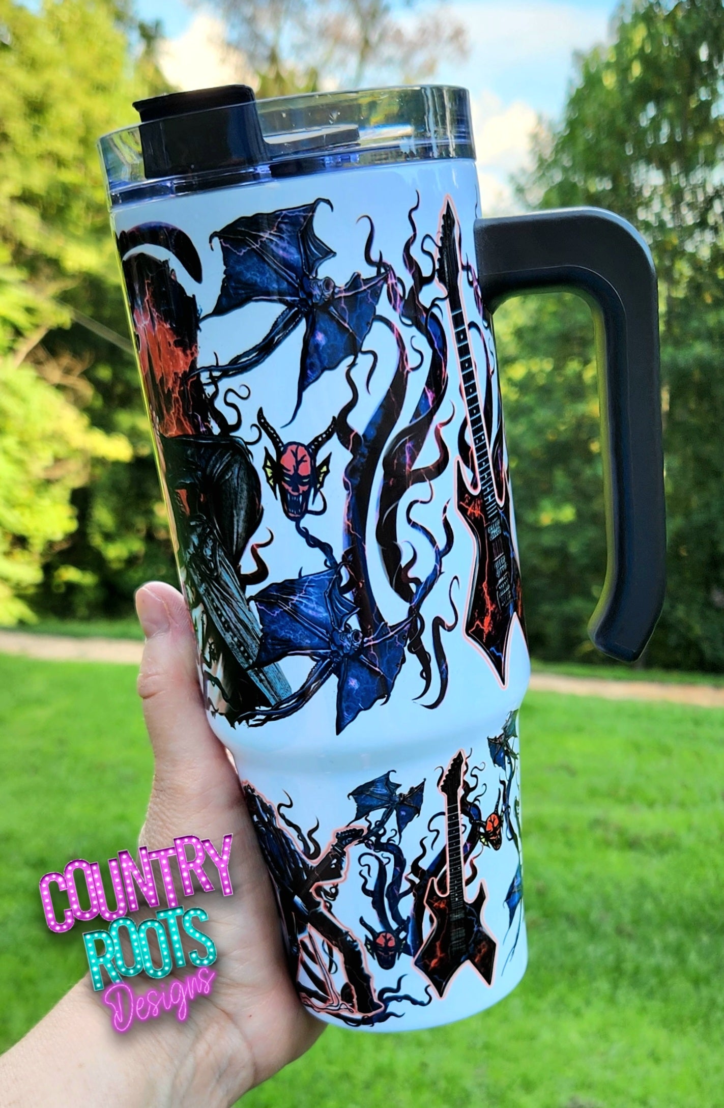 RTS Stranger_Eddie 30oz Tumbler