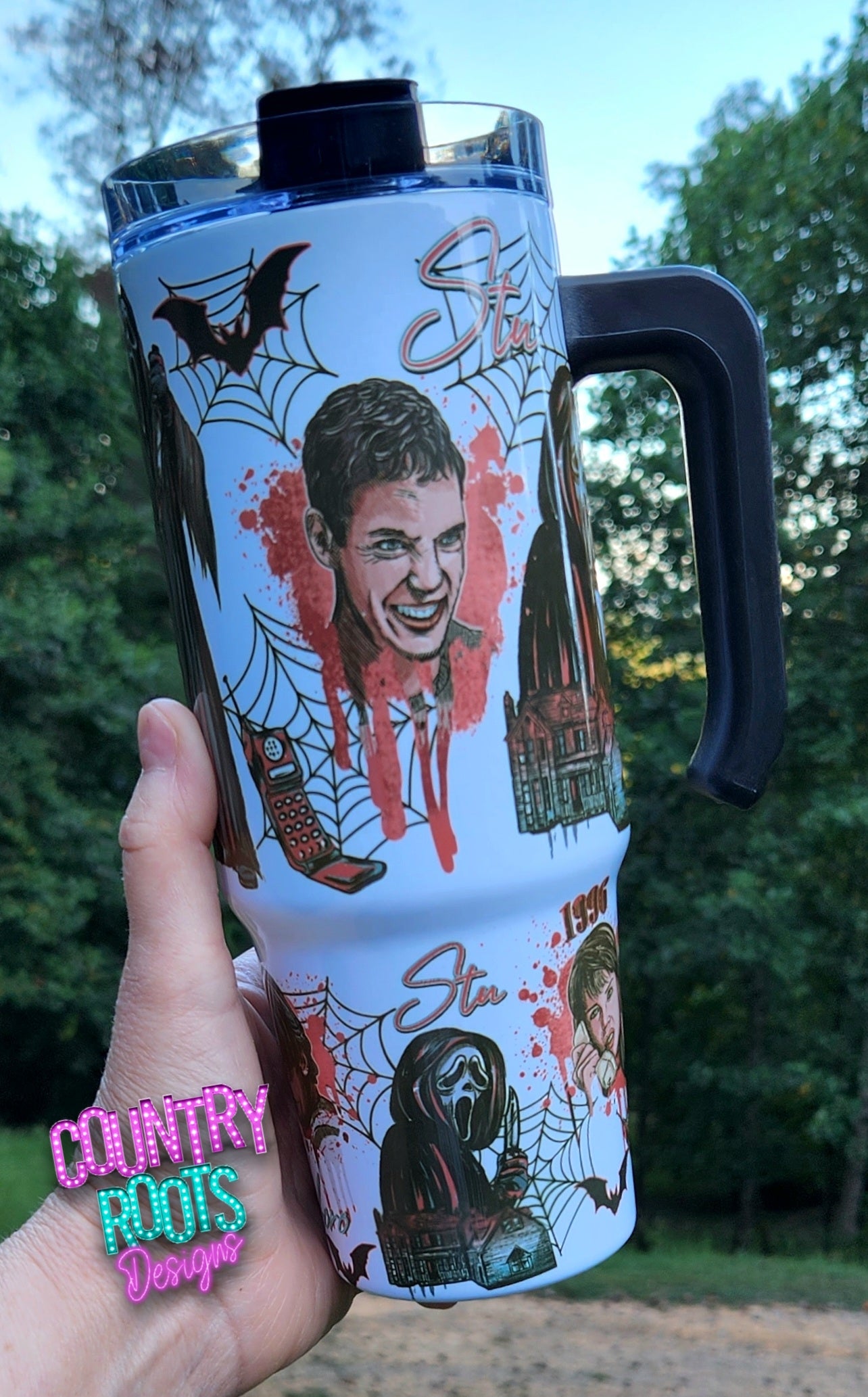 Scream_Vintage 30oz Grippy Tumbler