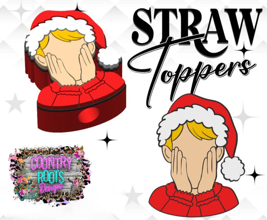 Kevin_Home 3D Straw Topper