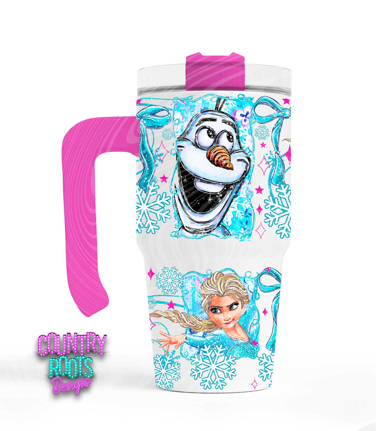 Frozen_ 12oz Grippy Tumbler