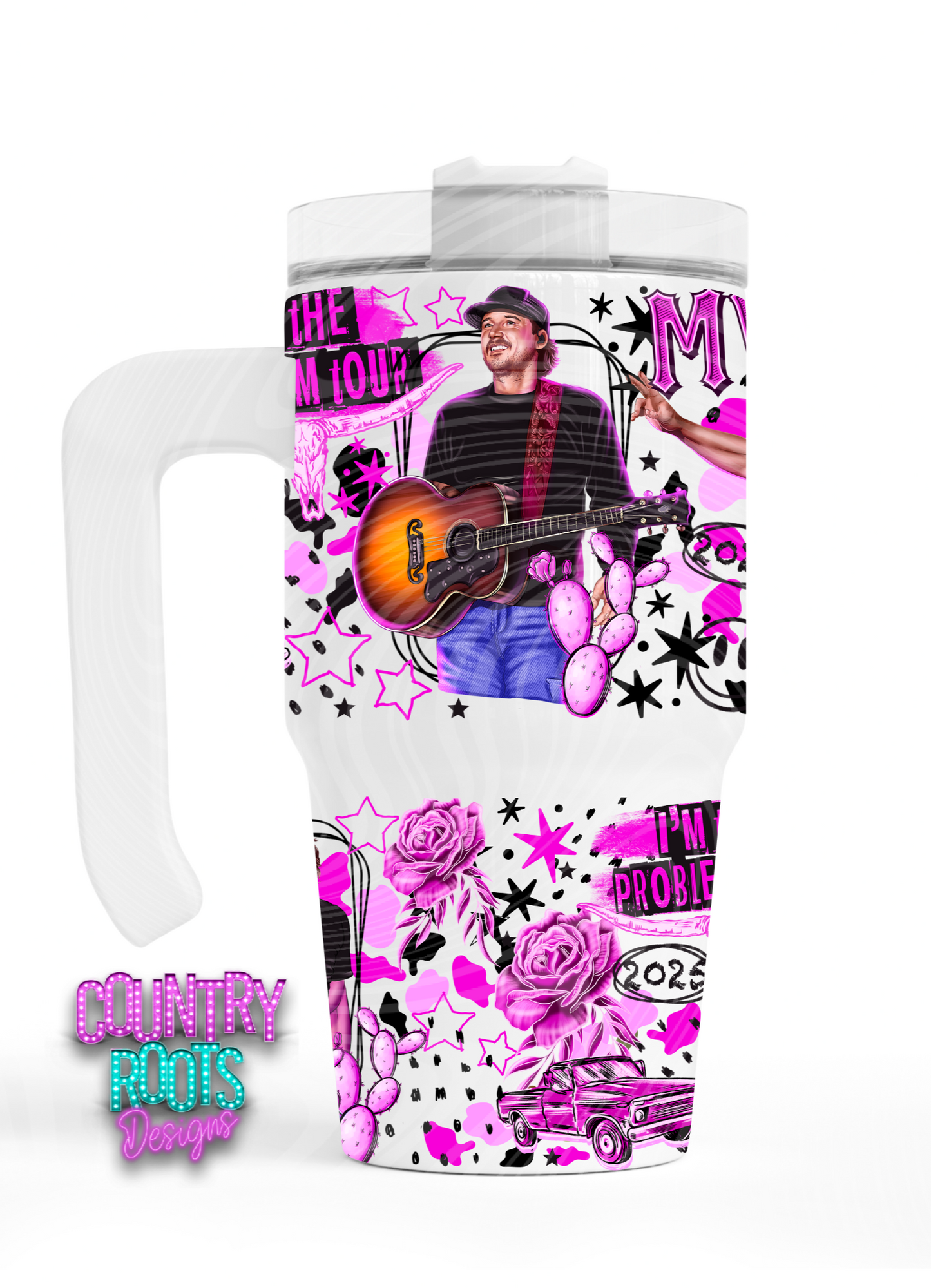 I'm the problem_ 12oz. Grippy Tumbler