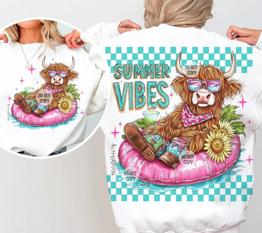 Summer Vibes Tee_ Front & Back