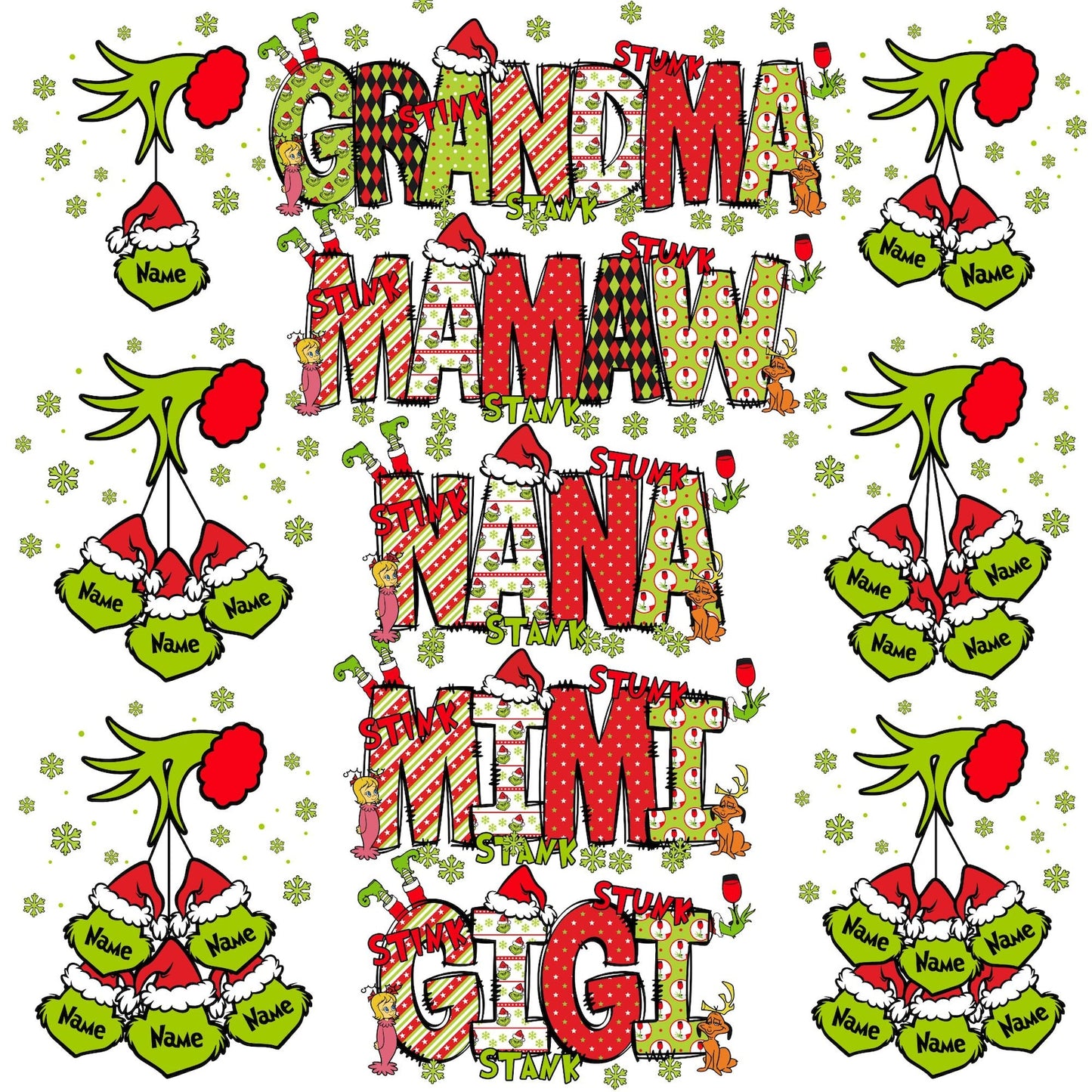 NAME Grinch Personalized