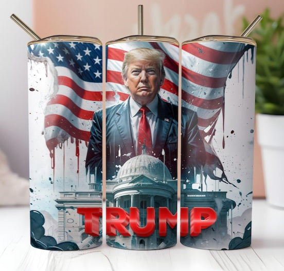Trump 20oz Skinny Tumbler