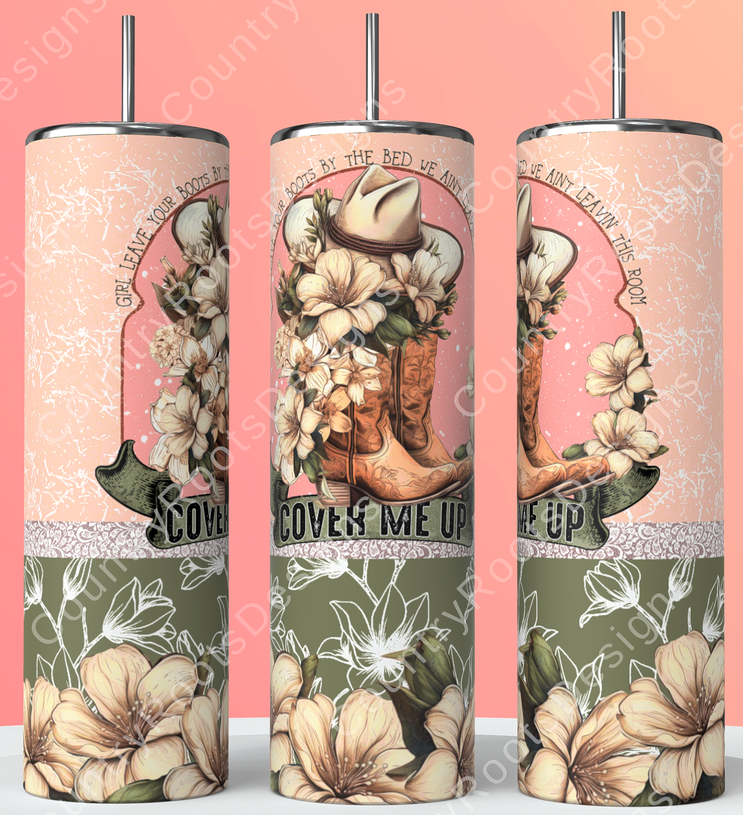 Cover Me Up 20oz Skinny Tumbler